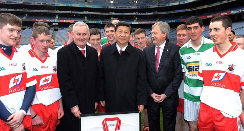 President Xi on the ball when it comes to sport