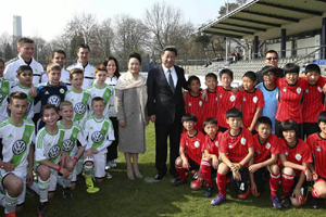 President Xi on the ball when it comes to sport