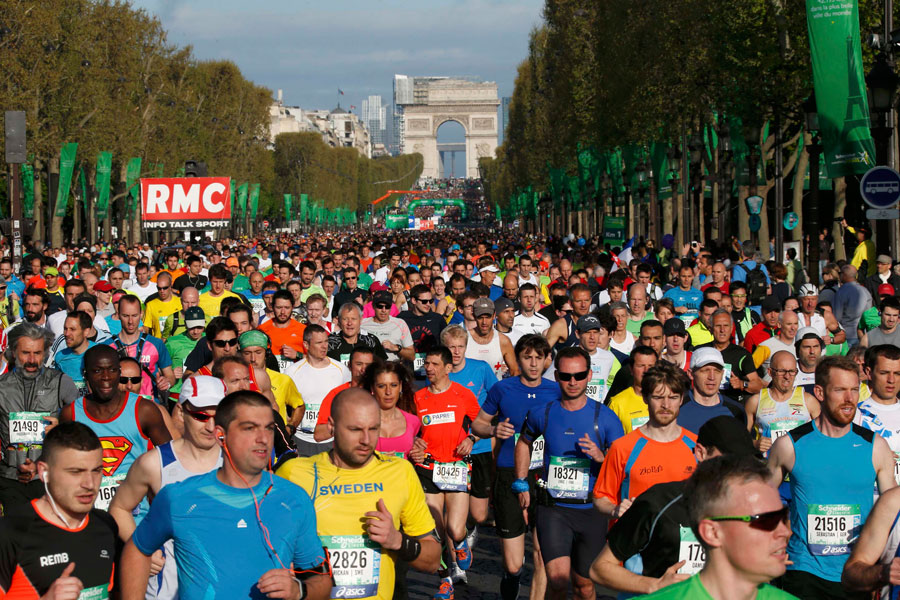 38th Paris Marathon kicks off