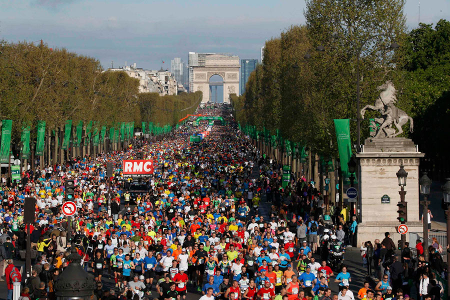 38th Paris Marathon kicks off