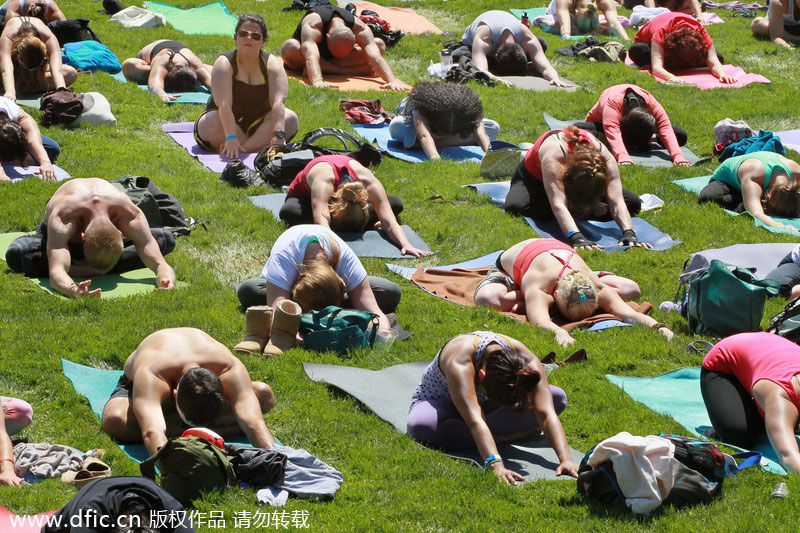 Let's do yoga