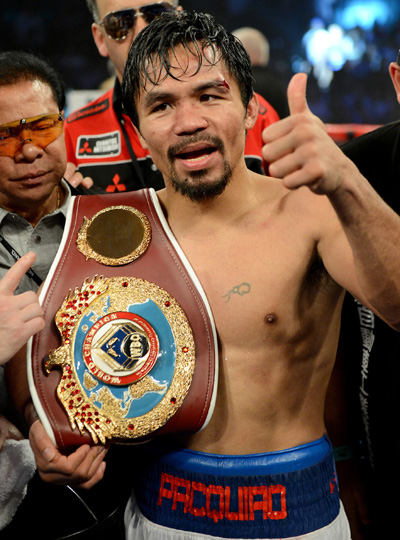 Pacquiao beats Bradley by decision in rematch