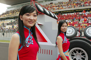 Thrills and spills at Chinese Grand Prix
