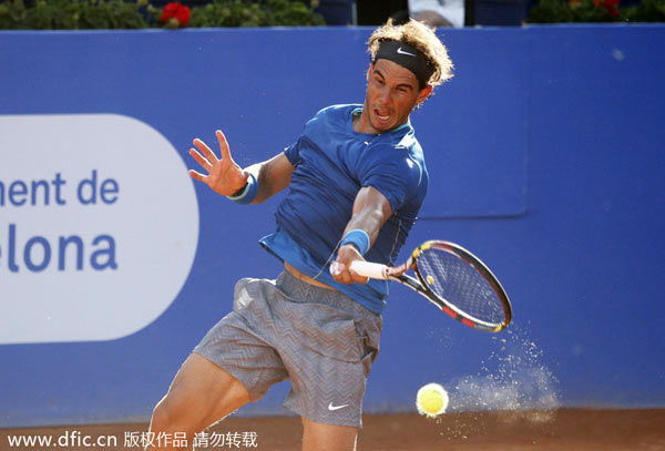 Nadal sent tumbling out of Barcelona Open