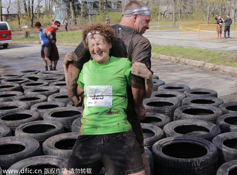 Pleasant challenge in mud