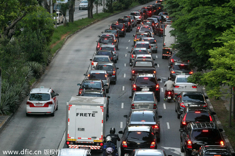 Sao Paulo – City of traffic jam