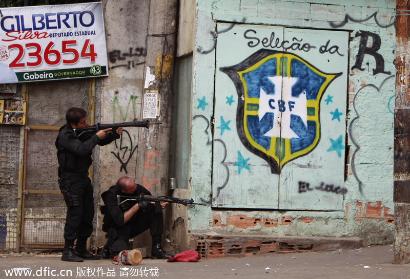 Another Samba style: soccer graffiti