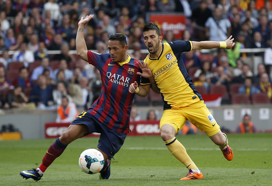 Atletico wins Spanish title with 1-1 draw at Barca