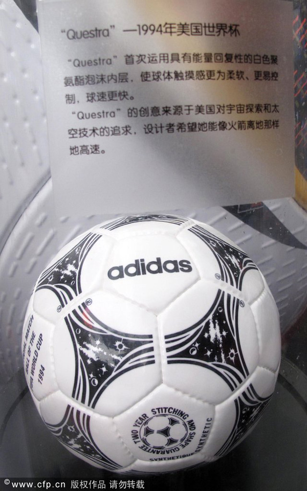 Official match ball of World Cups