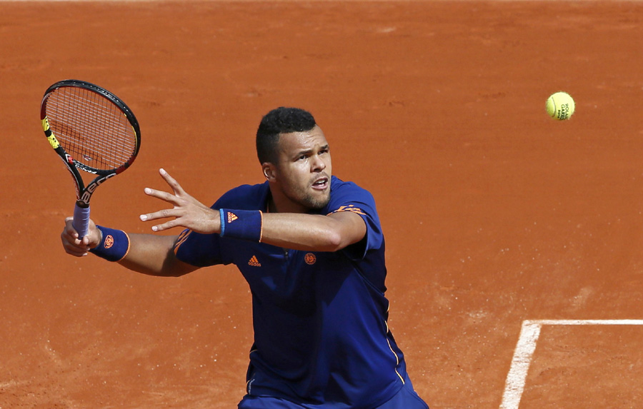 2014 French Open in action: Day 1