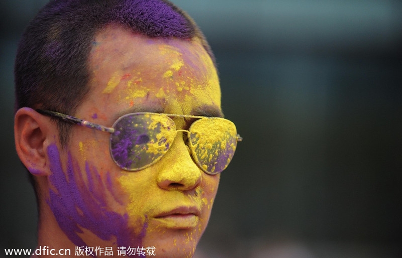 Color Run in Chongqing