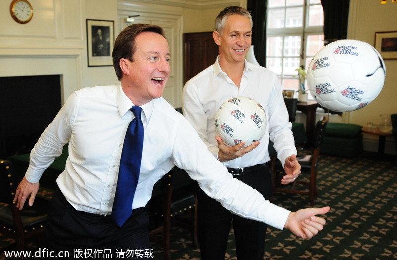 Leaders warm-up for World Cup