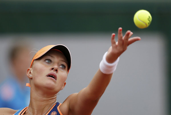 Australian Open champ Li 1st-round loser at French Open