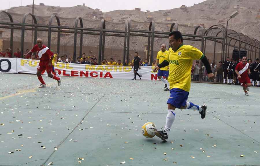 Prisoners hold World Cup of their own version