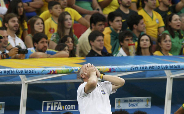 Scolari out as Brazil coach after World Cup failure