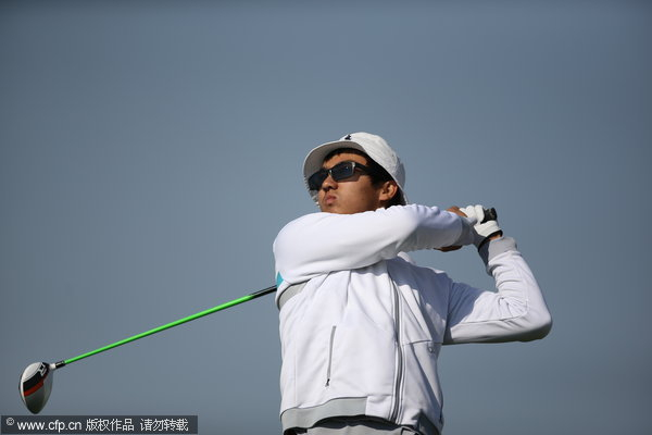 Chinese young golfer Dou driving for gold in Nanjing YOG