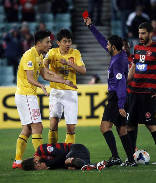 Western Sydney beats Guangzhou 1-0 in 1st leg