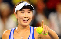 Wozniacki reaches US open final as injured Peng quits