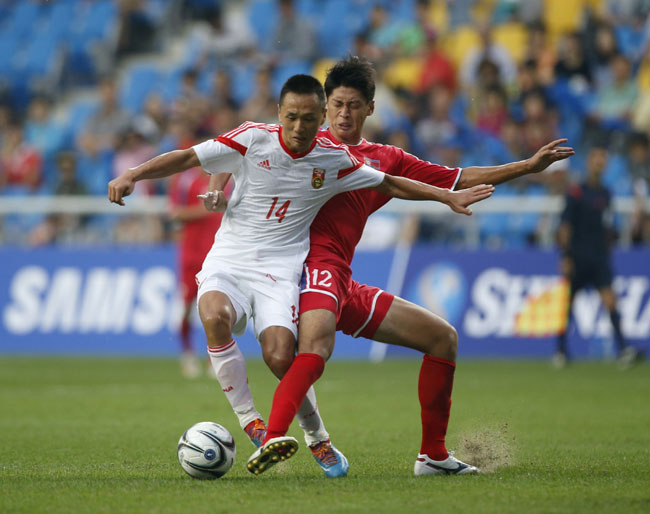 Chinese footballers suffer 3-0 defeat again at the hands of DPRK