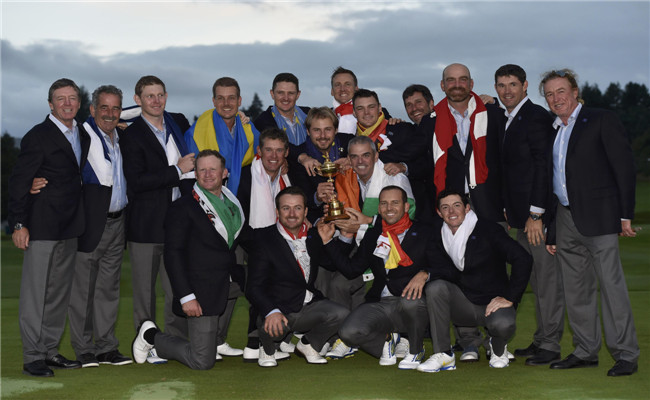 Ruthless Europe retain iron grip on Ryder Cup