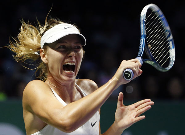 Sharapova concedes No. 1 ranking to Serena