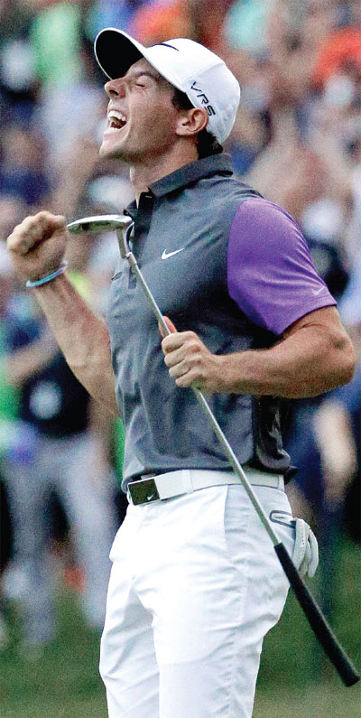 It was Rory's year to roar
