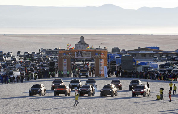 Highlights of the Dakar Rally 2015