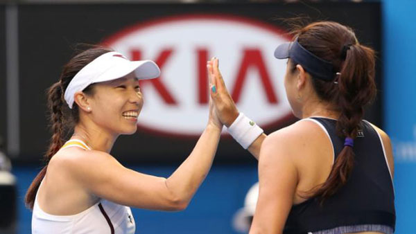 Chinese tennis veteran puts up valiant effort