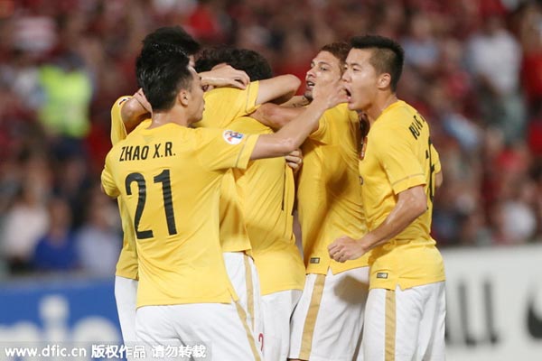 Goulart leads Evergrande past Western Sydney