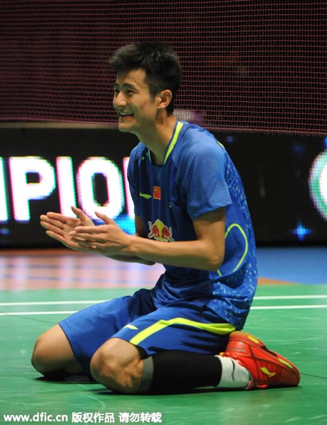 Chen Long finally lives up to his name as world No 1