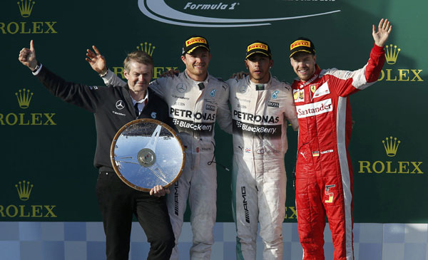 Hamilton wins season-opening Australian GP