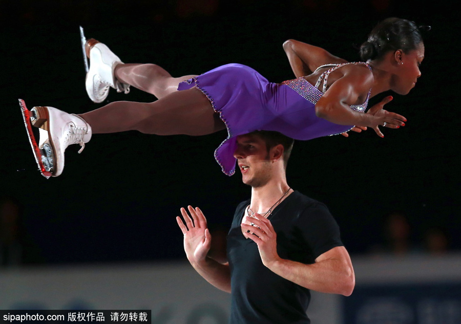 Moments of beauty and strength at ISU figure skating worlds