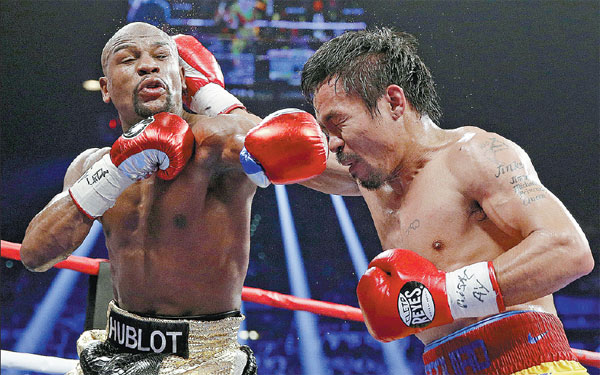 Money tips hat to vanquished Pacquiao