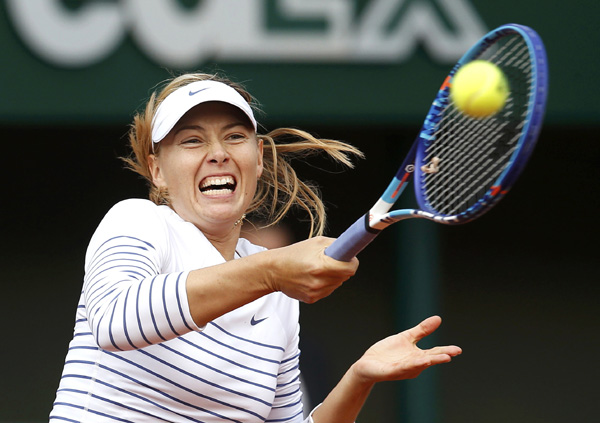 Sharapova booed after win, China suffer duo blows at Roland Garros