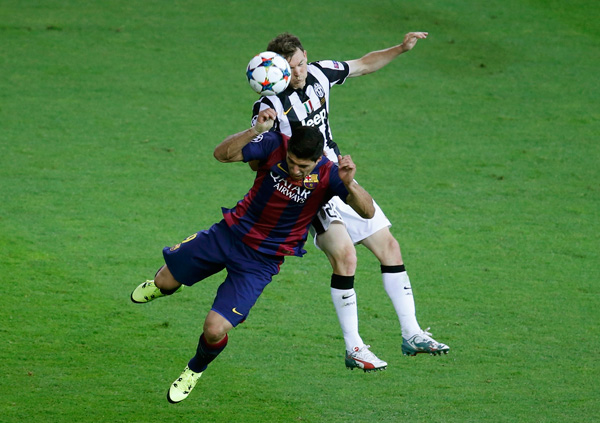 Barca beat Juve 3-1 in classic for fifth European crown