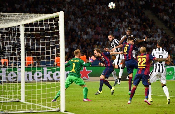 Barca beat Juve 3-1 in classic for fifth European crown