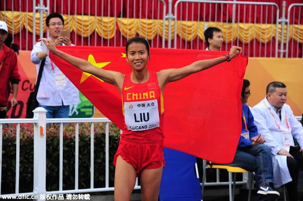 China's Liu Hong breaks women's 20km walk world record
