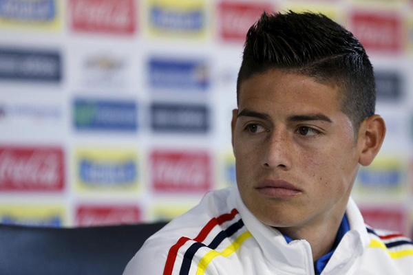 James Rodriguez: Neymar at 'incredible level'