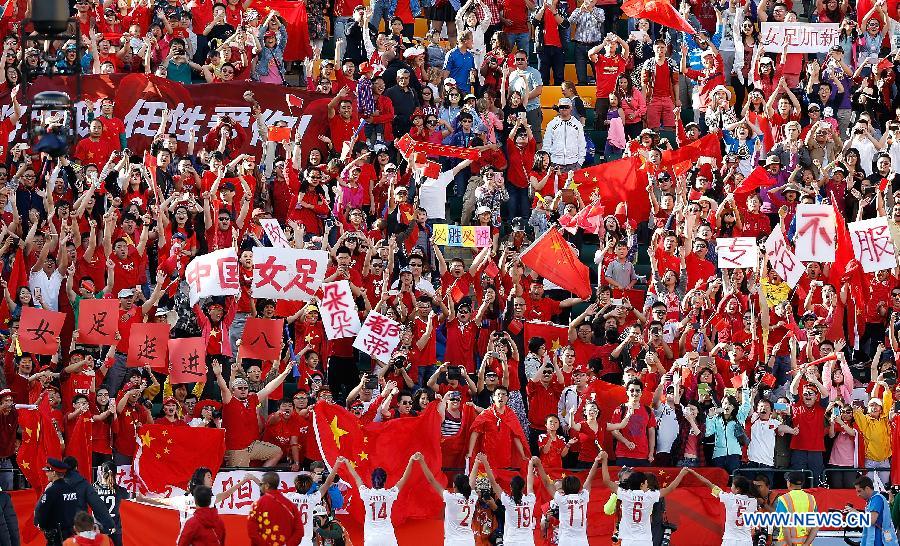 China enters Women's World Cup quarters with 1-0 win over Cameroon