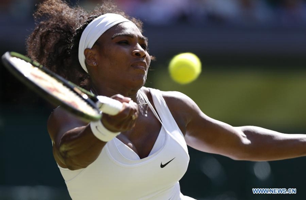 Serena Williams beats Muguruza to win sixth Wimbledon title