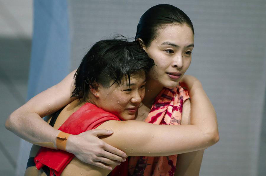 Wu Minxia, a fragile champion diver with steel mind