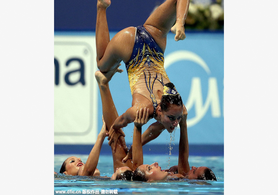 2015 World Championships in photos: Synchronized Swimming