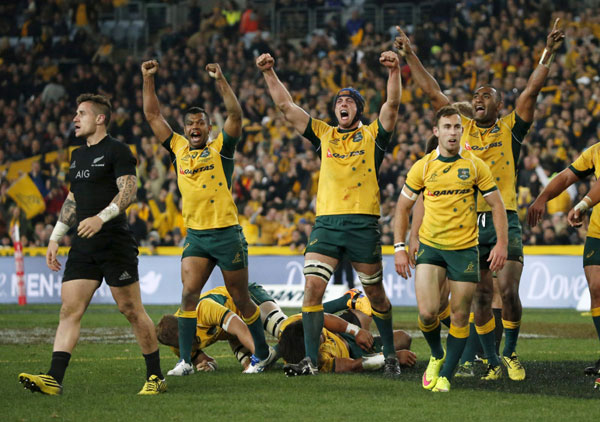 Australia stun All Blacks to win Rugby Championship