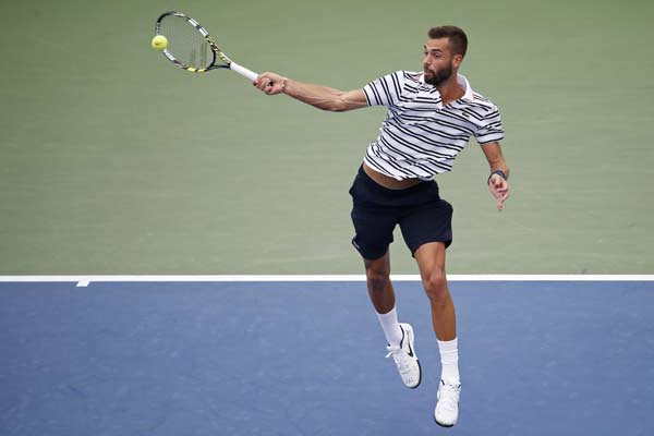 Nishikori, last year's runner-up, upset by Paire at US Open