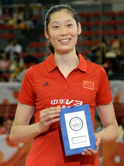 Lang Ping finally gets touch of first gold as head coach
