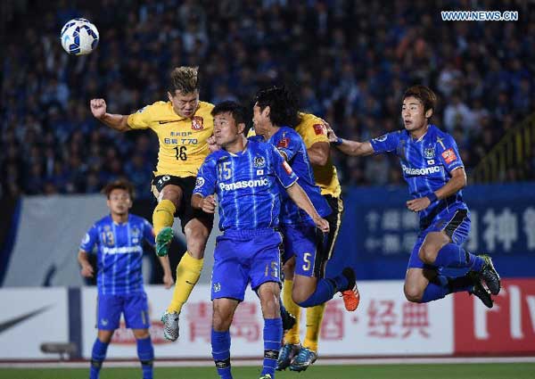 Guangzhou Evergrande holds Gamba at bay to reach ACL final