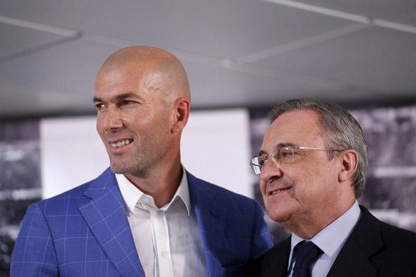 Club hero Zidane handed the Real hot seat