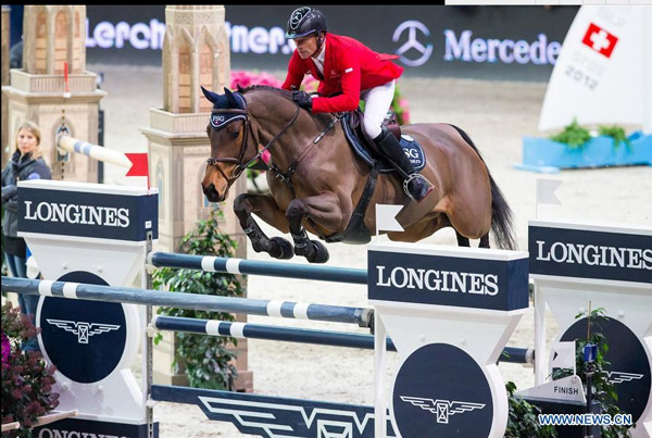 Schwizer snatches Longines victory at Zurich Sports Chinadaily