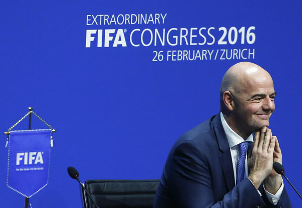 Infantino opens FIFA museum, says reforms are priority