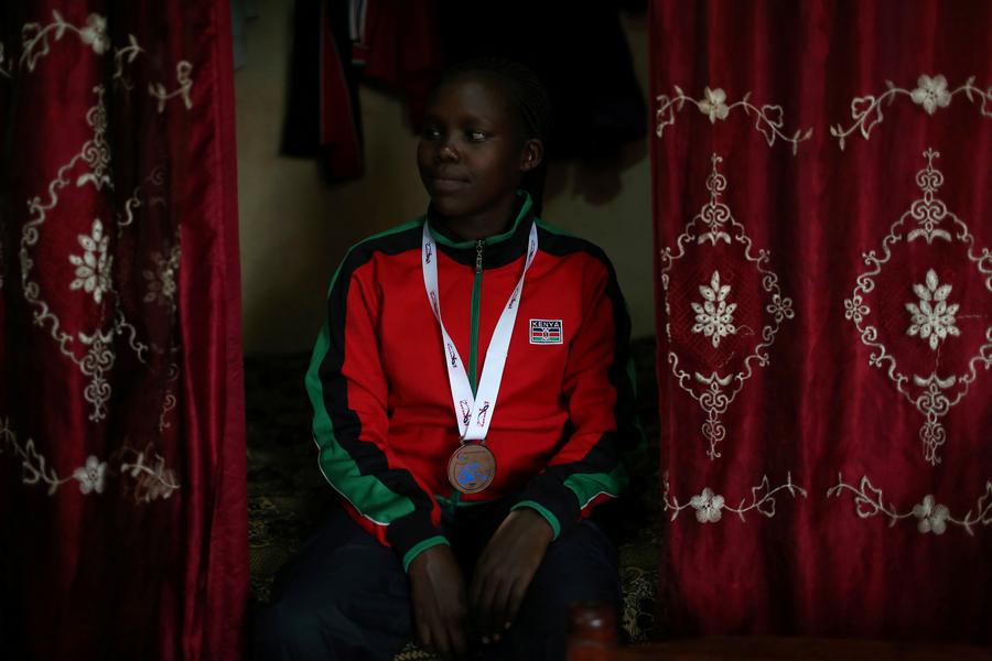 Training for Olympic glory in Kenyan town